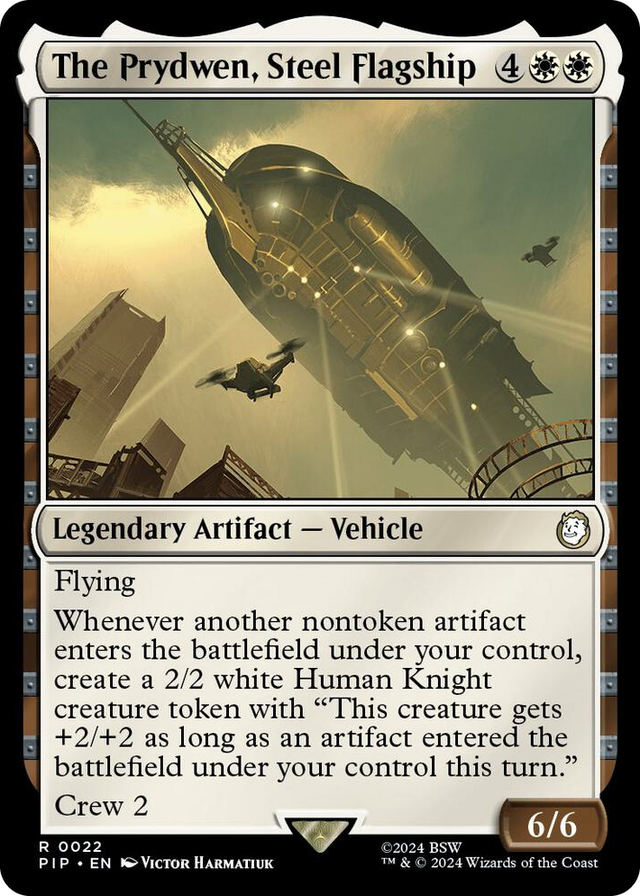 0022 The Prydwen, Steel Flagship R Universes Beyond: Fallout