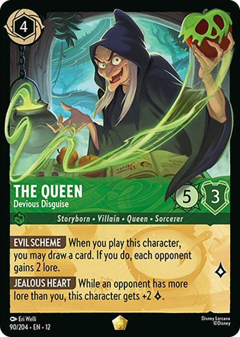0090 The Queen - Devious Disguise Legendary Wilds Unknown