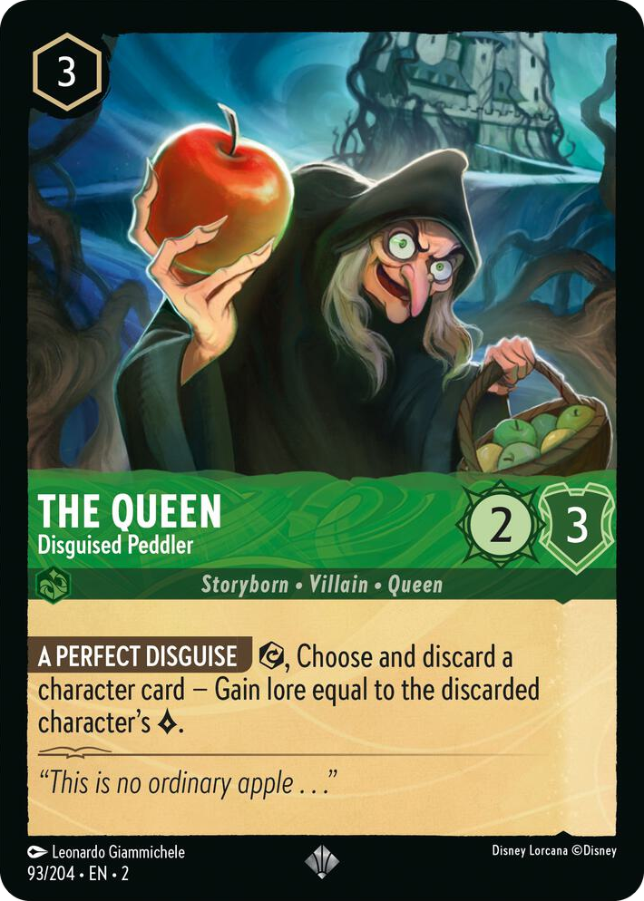 0093 The Queen - Disguised Peddler Super Rare Rise of the Floodborn