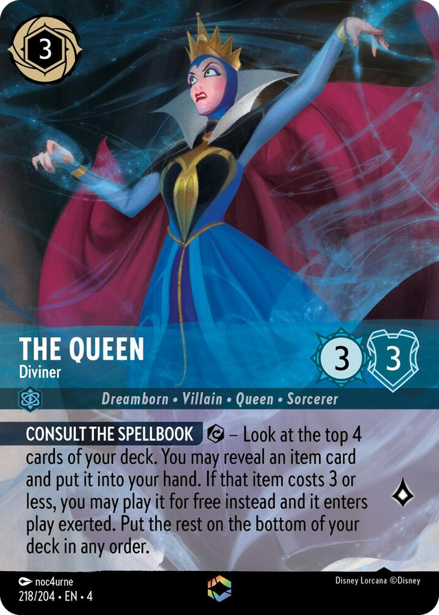 0218 The Queen - Diviner (Enchanted) Enchanted Ursula's Return