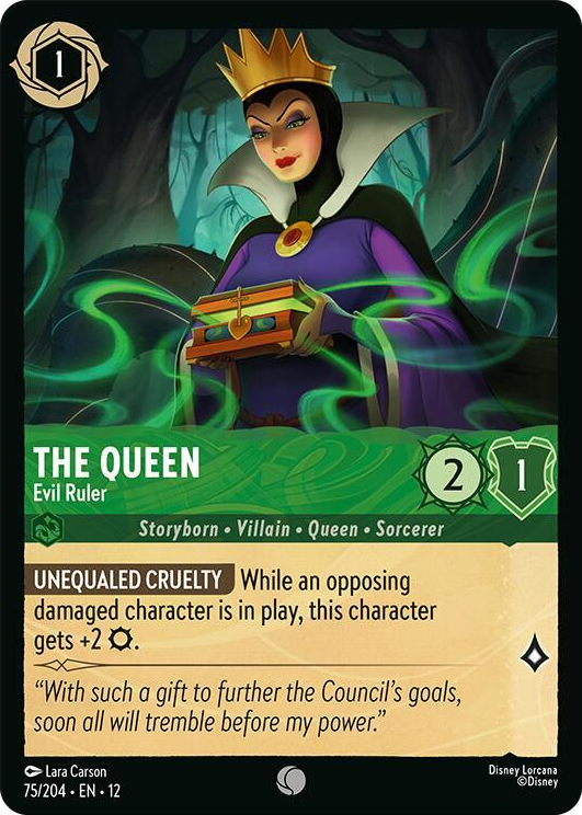 0075 The Queen - Evil Ruler Common Wilds Unknown