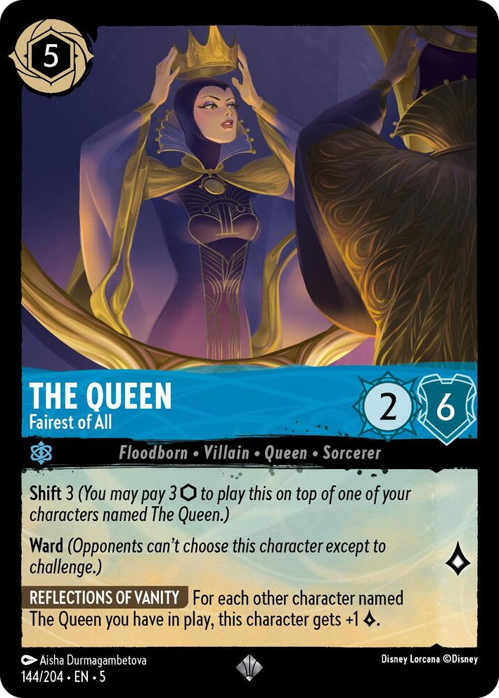 0144 The Queen - Fairest of All Super Rare Shimmering Skies