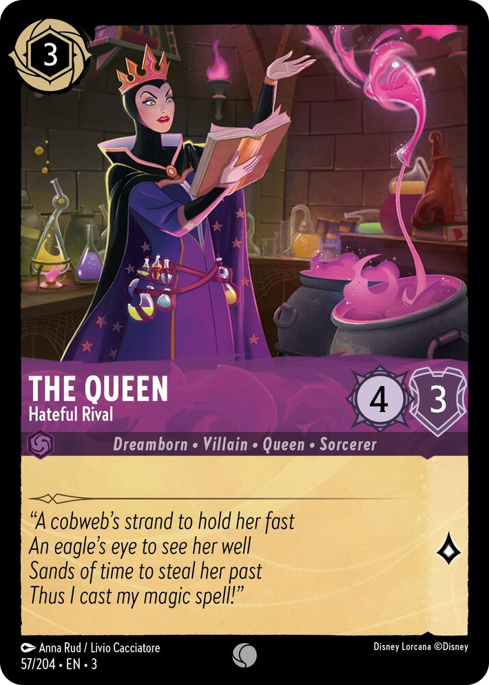 0057 The Queen - Hateful Rival Common Into the Inklands