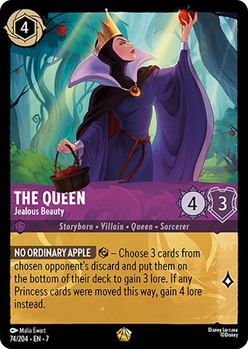 0074 The Queen - Jealous Beauty Legendary Archazia's Island
