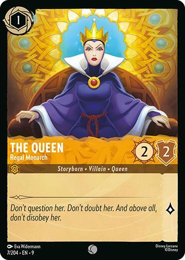 0007 The Queen - Regal Monarch Common Fabled