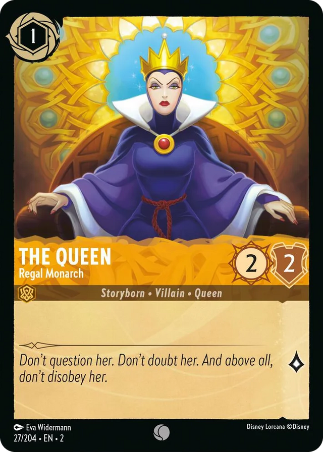0027 The Queen - Regal Monarch Common Rise of the Floodborn