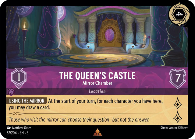 0067 The Queen's Castle - Mirror Chamber Rare Into the Inklands