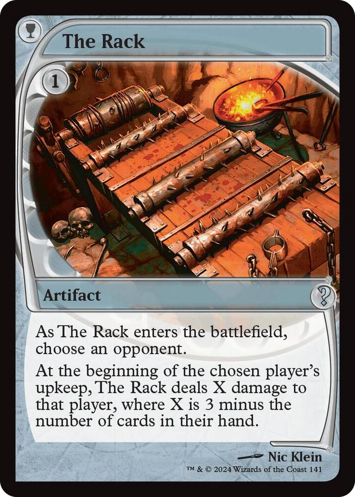 The Rack (Future Sight) #141 U - Mystery Booster 2 Pokemon card