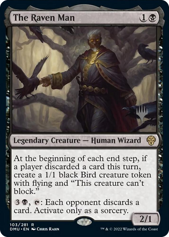 0103 The Raven Man R Promo Pack: Dominaria United