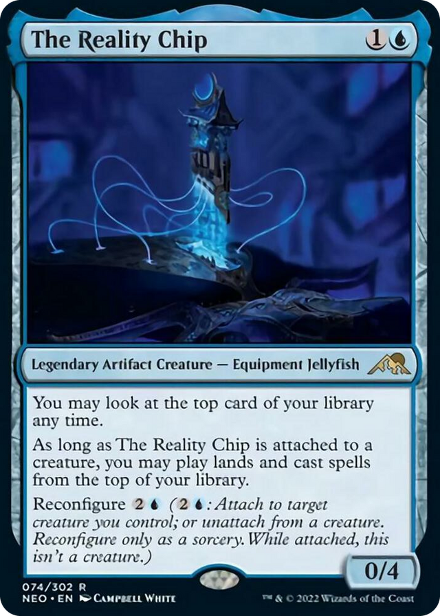 0074 The Reality Chip R Kamigawa: Neon Dynasty