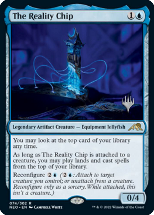 0074 The Reality Chip R Promo Pack: Kamigawa: Neon Dynasty