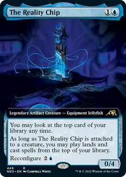0449 The Reality Chip (Extended Art) R Kamigawa: Neon Dynasty