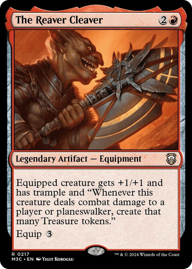 0217 The Reaver Cleaver (Ripple Foil) R Commander: Modern Horizons 3