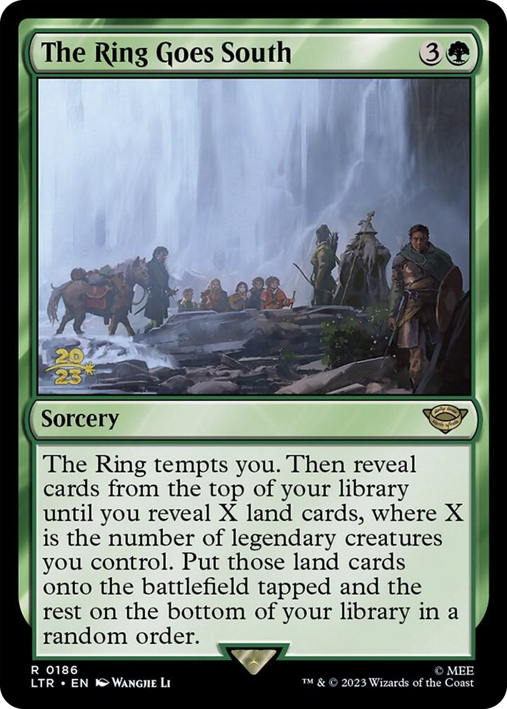 0186 The Ring Goes South R Prerelease Cards