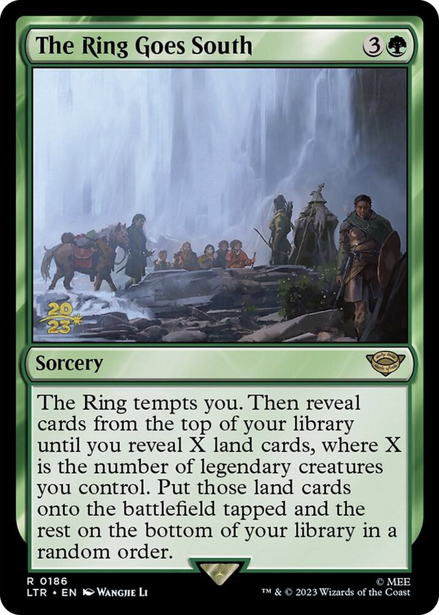 0186 The Ring Goes South R Prerelease Cards