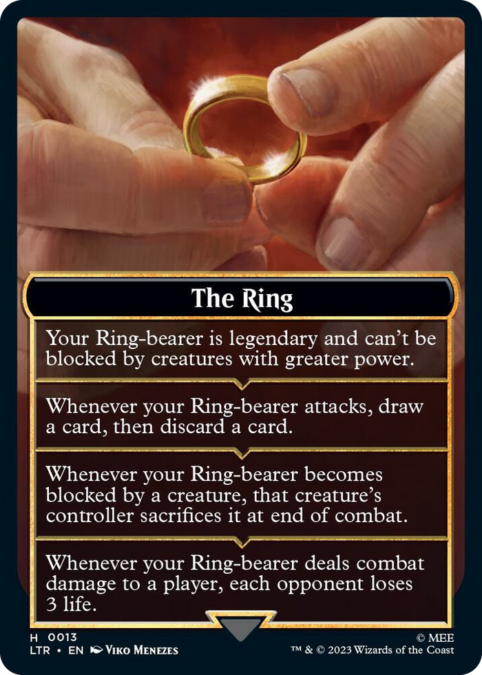 The Ring Helper Card #13 T - Universes Beyond: The Lord of the Rings: Tales of Middle-earth Pokemon card
