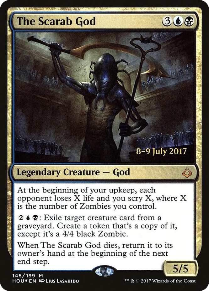 0145 The Scarab God M Prerelease Cards