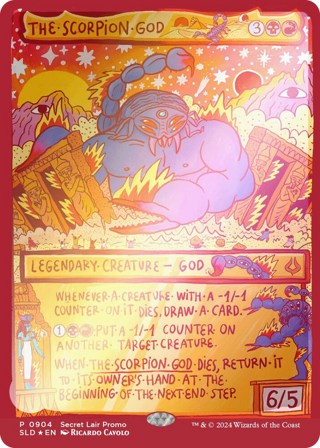 0904 The Scorpion God P Secret Lair Drop Series