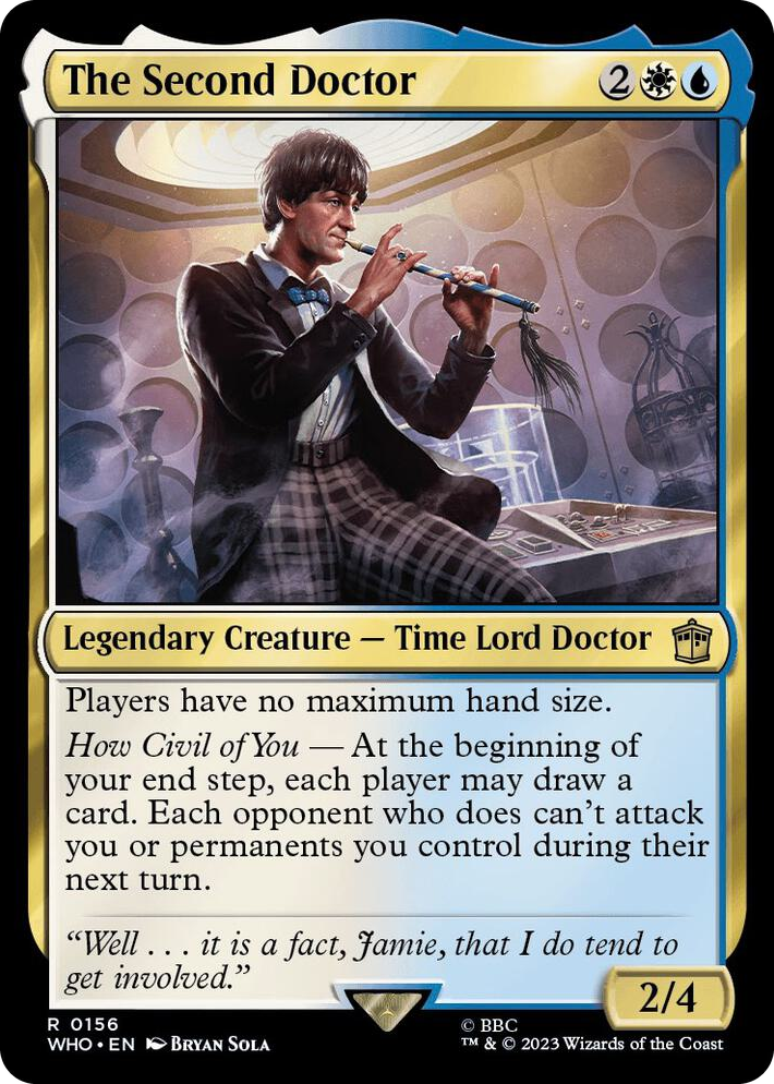0156 The Second Doctor R Universes Beyond: Doctor Who