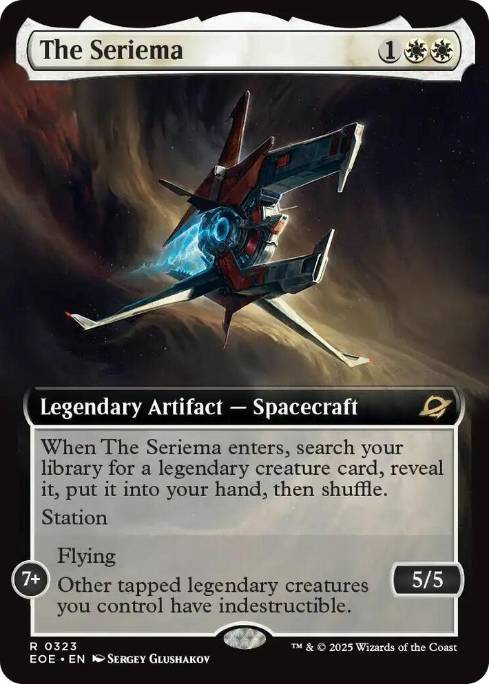 0323 The Seriema (Extended Art) R Edge of Eternities