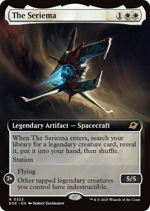 0323 The Seriema (Extended Art) R Edge of Eternities