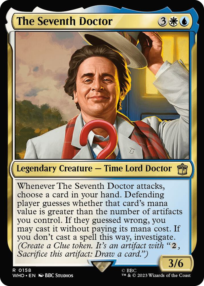 0158 The Seventh Doctor R Universes Beyond: Doctor Who