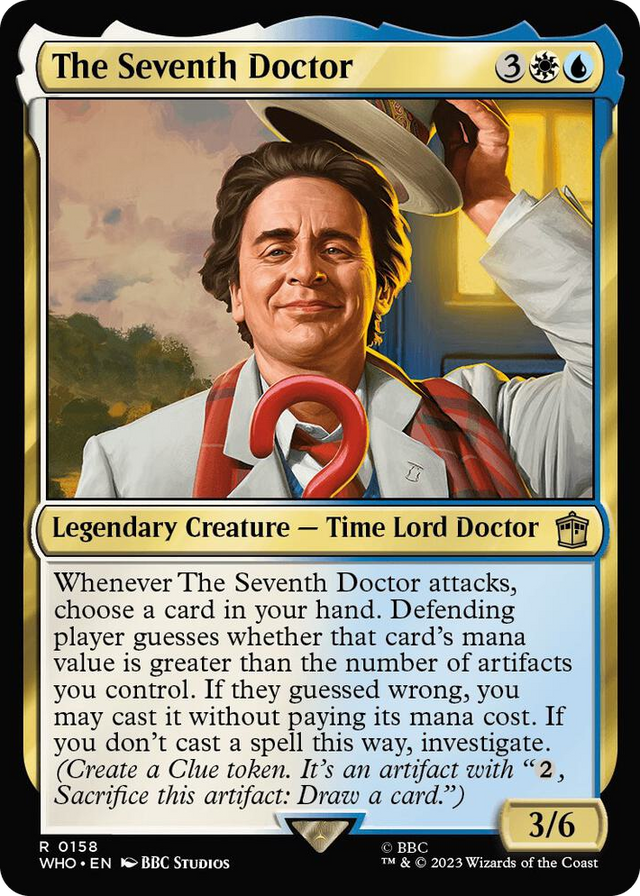0158 The Seventh Doctor R Universes Beyond: Doctor Who