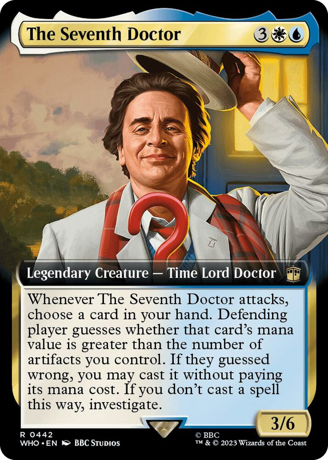 0442 The Seventh Doctor (Extended Art) R Universes Beyond: Doctor Who