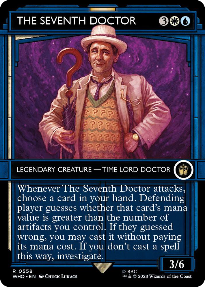 0558 The Seventh Doctor (Showcase) R Universes Beyond: Doctor Who