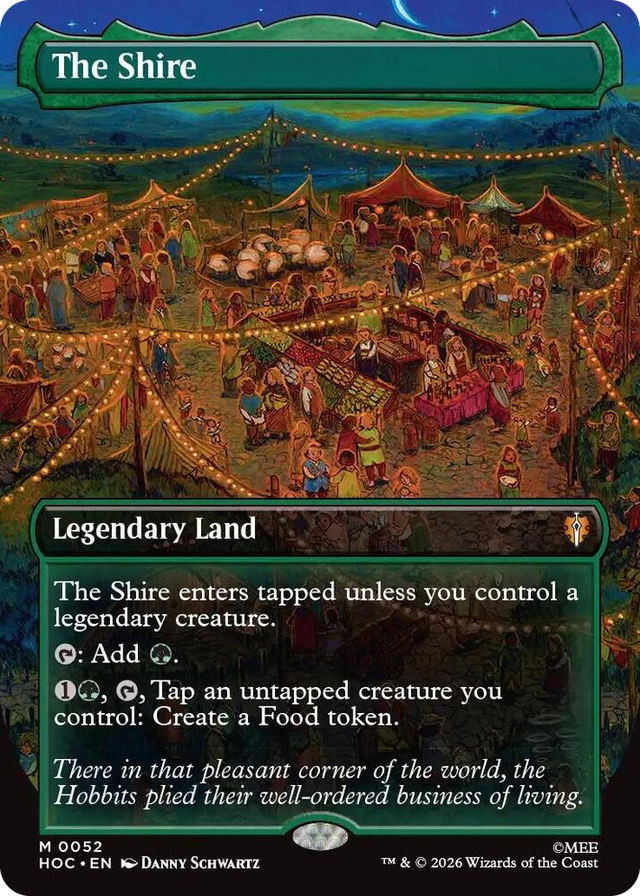 0052 The Shire (Borderless) M The Hobbit: Eternal-Legal