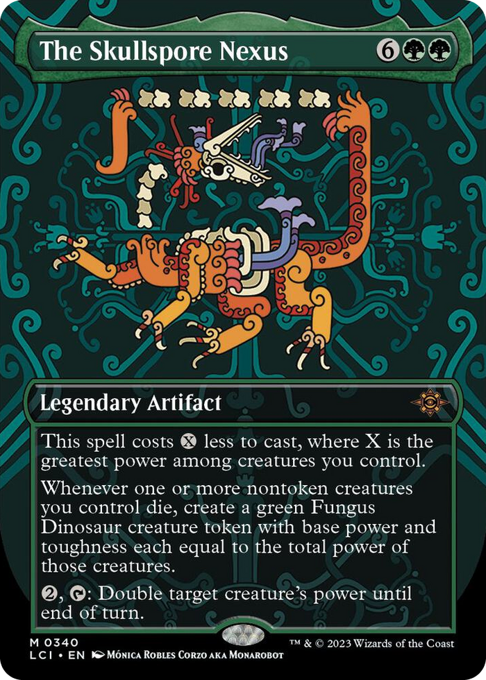 The Skullspore Nexus (Borderless) #340 M - The Lost Caverns of Ixalan Pokemon card