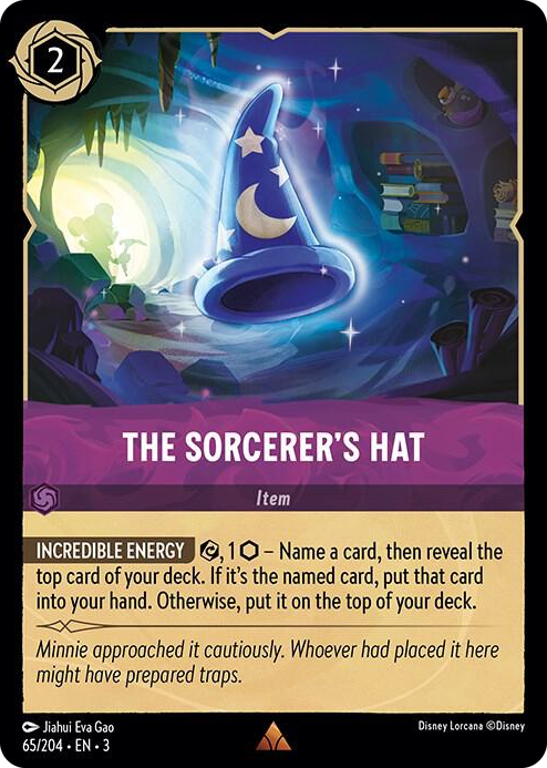 0065 The Sorcerer's Hat Rare Into the Inklands