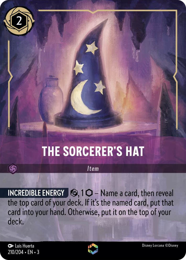 0210 The Sorcerer's Hat (Enchanted) Enchanted Into the Inklands