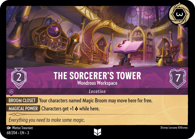 0068 The Sorcerer's Tower - Wondrous Workspace Uncommon Into the Inklands