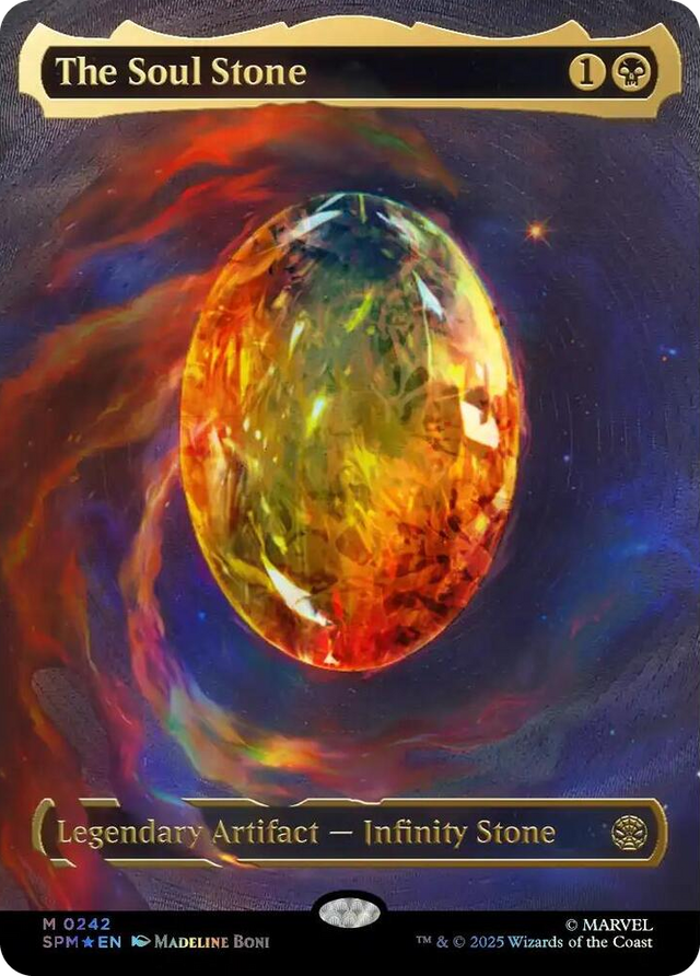 0242 The Soul Stone (Cosmic Foil) M Marvel's Spider-Man
