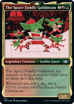 0521 The Space Family Goblinson (Showcase) (Galaxy Foil) U Unfinity