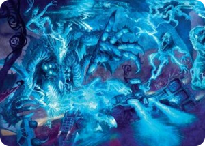 0018 The Speed Demon Art Card S Art Series: Aetherdrift