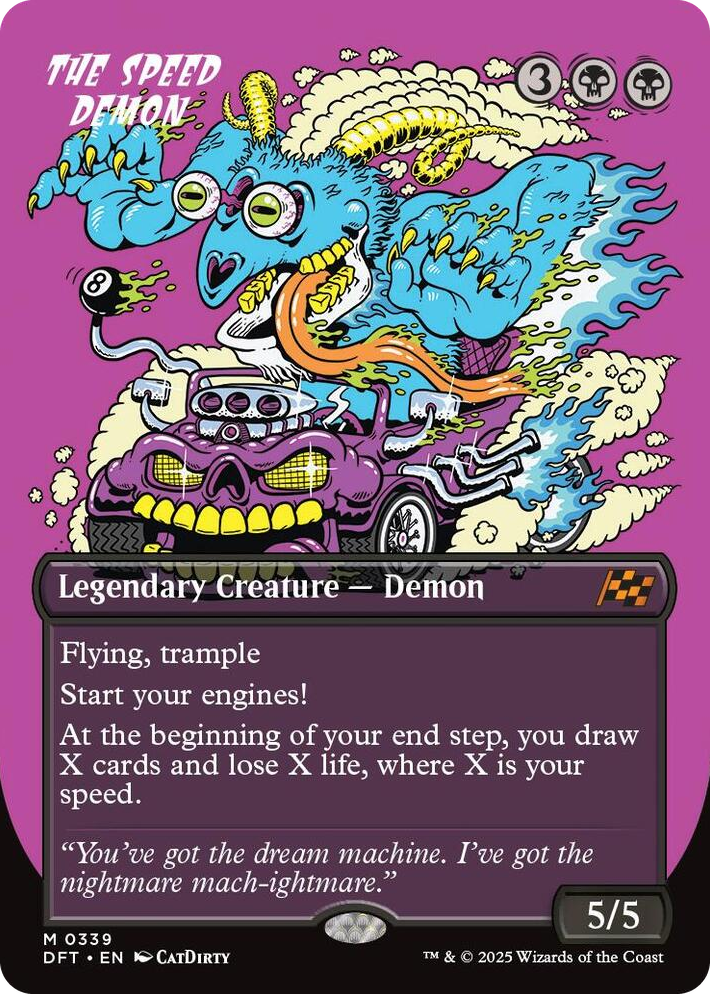 0339 The Speed Demon (Borderless) M Aetherdrift