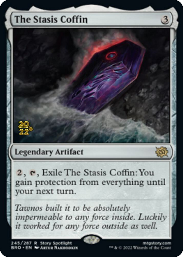 0245 The Stasis Coffin R Prerelease Cards