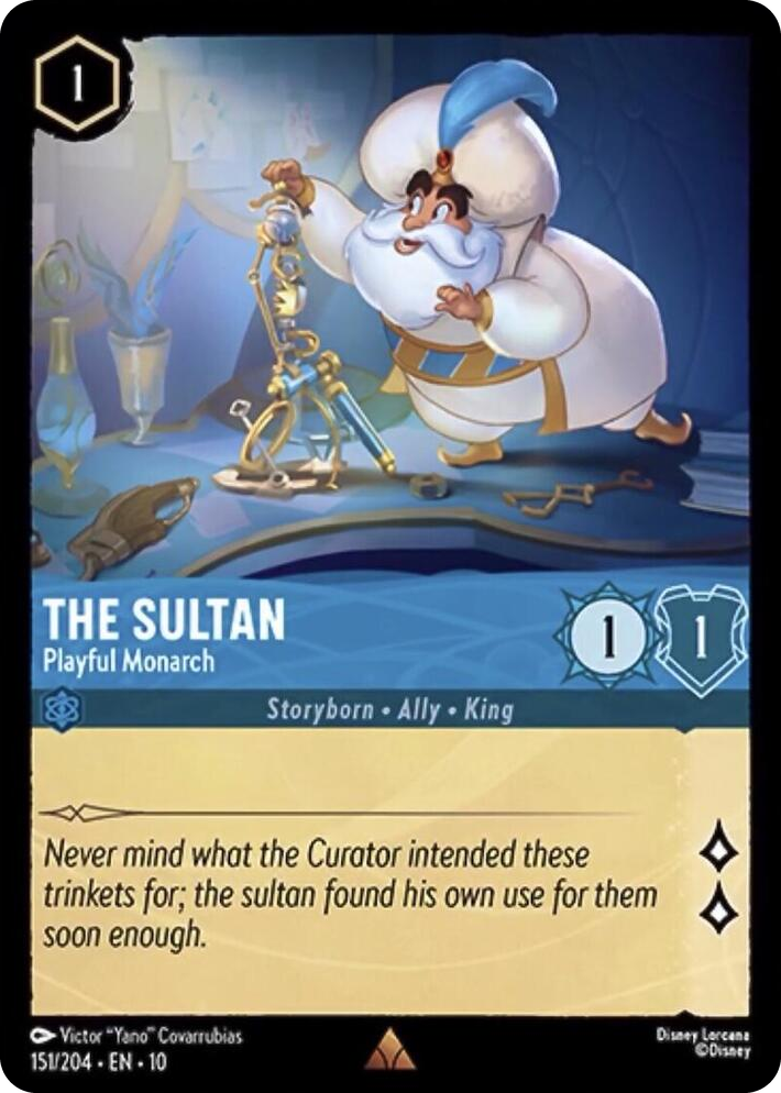 0151 The Sultan - Playful Monarch Rare Whispers in the Well