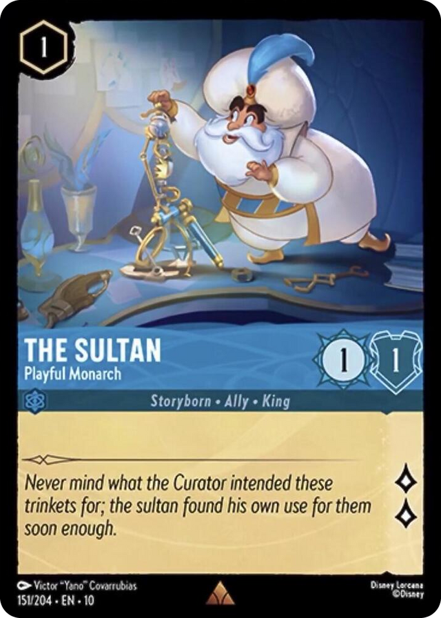 0151 The Sultan - Playful Monarch Rare Whispers in the Well