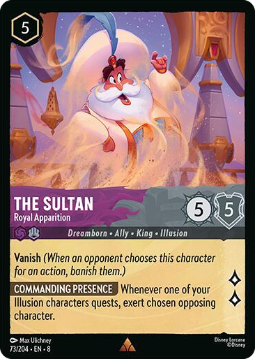 0073 The Sultan - Royal Apparition Rare Reign of Jafar
