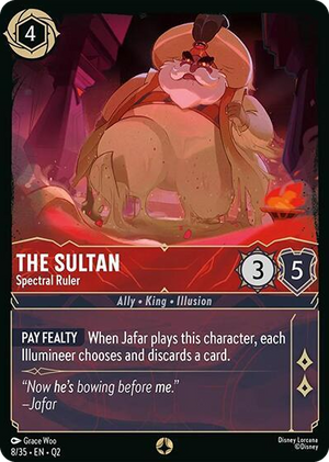 0008 The Sultan - Spectral Ruler None Illumineer's Quest: Palace Heist