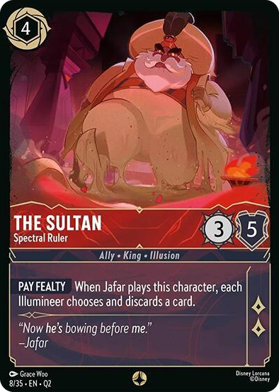 0008 The Sultan - Spectral Ruler None Illumineer's Quest: Palace Heist