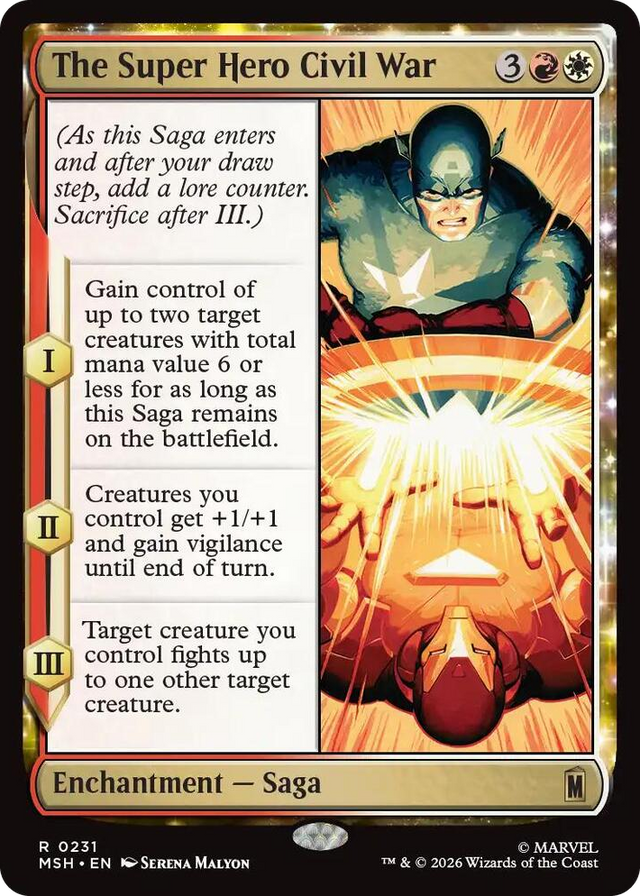 0231 The Super Hero Civil War R Marvel Super Heroes