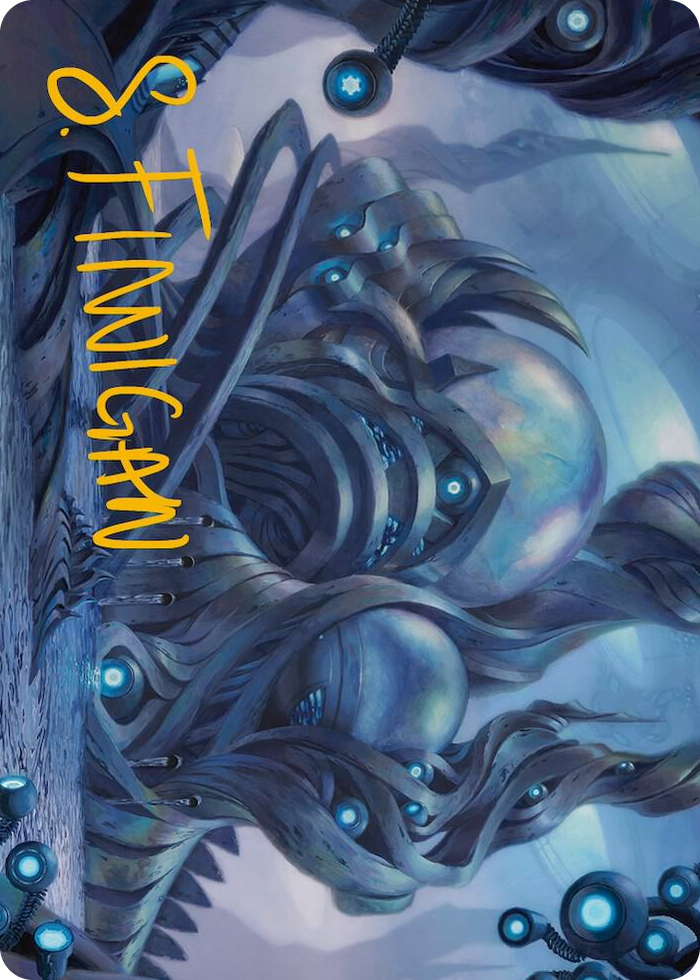 The Surgical Bay Art Card (Gold-Stamped Signature) #62 S - Art Series: Phyrexia: All Will Be One Pokemon card