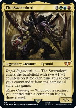 0176 The Swarmlord M Universes Beyond: Warhammer 40,000