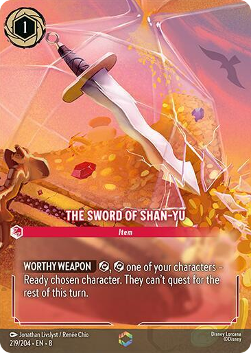 0219 The Sword of Shan Yu (Enchanted) Enchanted Reign of Jafar