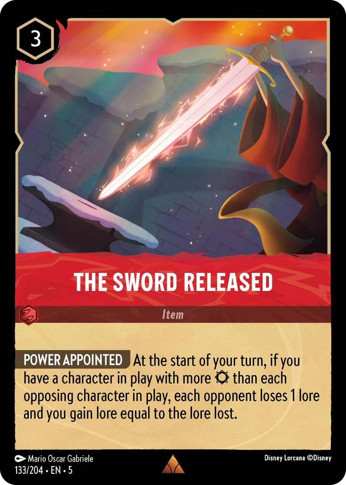 0133 The Sword Released Rare Shimmering Skies