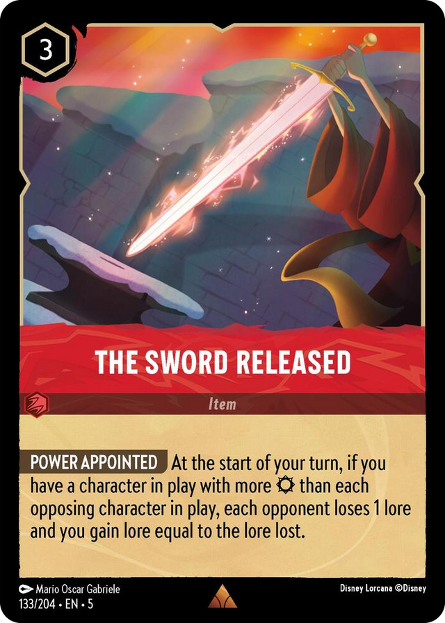 0133 The Sword Released Rare Shimmering Skies